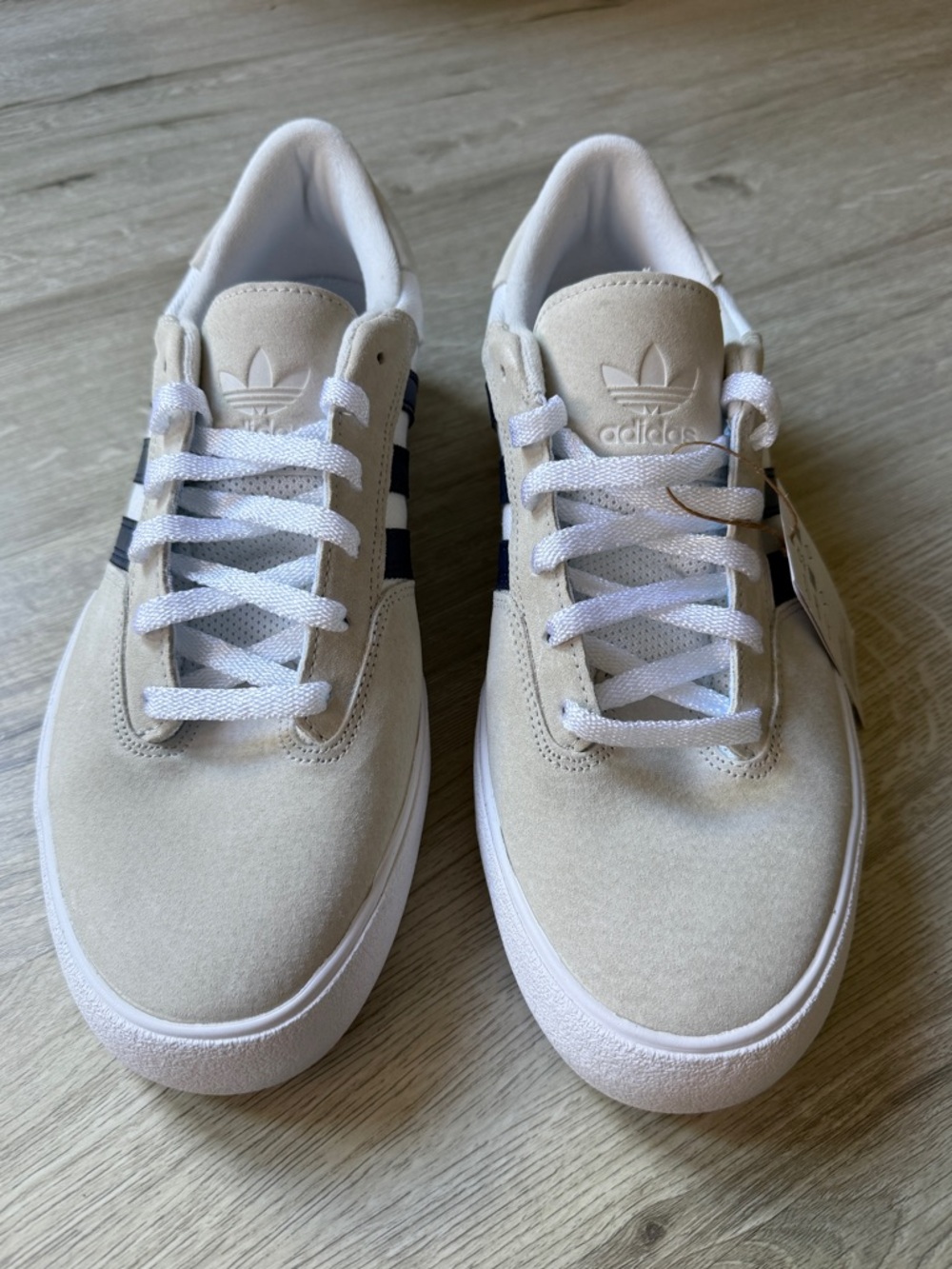 NWB adidas Matchbreak Super Men’s 11 Womens 12.5 white navy skateboarding canvas - Picture 6 of 13